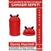Premium Hafif Kompakt Geniş Hacimli Katlanabilir İlgi Çekici Çocuk Sevimli Oyuncak Çamaşır Sepeti