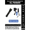 Özel Kamp Avcı Balıkçı Deprem 3 Kademeli Flaşörlü Mıknatıslı Güçlü Beyaz Işık Güvenlik EL FENERİ