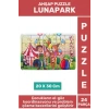 Premium Eğlenceli Eğitici Görsel Algı Problem Çözme Becerisi Çocuk Puzzle 24 Parça LUNAPARK
