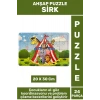 Premium Eğlenceli Eğitici Görsel Algı Problem Çözme Becerisi Çocuk Puzzle 24 Parça SİRK