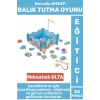 Eğitici El-Göz Koordinasyonu Parça Bütün İlişkisi Eğlenceli Havuzlu Ahşap MANYETİK BALIK TUTMA OYUNU