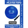 Premium Dayanıklı Fitness Egzersiz Aerobik Pilates Şişirme Pompası Hediyeli 55 Cm PİLATES TOPU