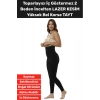 İz İç Göstermez Kaymaz Sıkılaştırıcı 2 Beden İncelten Yeni Nesil LAZER KESİM Yüksek Bel Tayt Korse