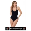 Özel Üretim İz İç Göstermez Kaymaz Sıkılaştırıcı Toparlayıcı Çıtçıtlı String Body Korse