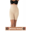İz İç Göstermez Kaymaz Sıkılaştırıcı Vücut Şekillendirici LAZER KESİM Yüksek Bel Paçalı Korse