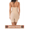 İz Göstermez Kaymaz Sıkılaştırıcı Toparlayıcı Vücut Şekillendirici LAZER KESİM Tam Boy Askılı Korse
