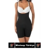 İz Göstermez Kaymaz Sıkılaştırıcı Toparlayıcı Vücut Şekillendirici LAZER KESİM Tam Boy Askılı Korse