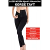 Özel Üretim Doğal Görünüm Vücut Toparlayıcı Sıkılaştırıcı LAZER KESİM Yüksek Bel Ağraflı Korse
