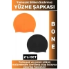 Özel Üretim Su Geçirmez Elastik Yumuşak Yüzücü Havuz Deniz Yüzme Şapkası Silikon Bone 2Li SET
