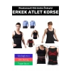 Özel Üretim Jinekomasti Dik Duruş Toparlayıcı Göbek Sıkılaştırıcı Elastik Erkek Atlet Korse
