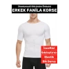Özel Üretim Jinekomasti Dik Duruş Toparlayıcı Göbek Sıkılaştırıcı Elastik Erkek Fanila Korse