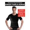 Özel Üretim Jinekomasti Dik Duruş Toparlayıcı Göbek Sıkılaştırıcı Elastik Erkek Fanila Korse