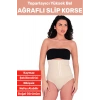 Özel Üretim Vücut Şekillendirici Beden Küçülten Toparlayıcı Ağraflı Yüksek Bel Slip Korse