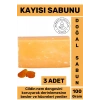 Doğal Güzel Kokulu Cilt Besleyici Yenileyici Saç Dökülmesine Karşı Organik Kayısı Sabunu 3 Adet