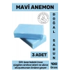 Özel Üretim Doğal Güzel Kokulu İzi Oluşumu Önleyici Organik Mavi Anemon Sabunu 3 Adet
