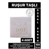 Özel Üretim Doğal Cilt Temizleyici Nem Dengeleyici Parlaklık Veren Ruşur Taşı Sabunu 4 Adet