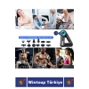 Premium 12 Başlık 6 Hız Ayarlı Kas Gevşetici Spor Gündelik Şarjlı Darbeli Titreşimli Masaj Tabancası