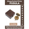 Premium Seri Erkek Arkadaş Sevgili Hediyelik Koleksiyon Dekoratif Ahşap Kutulu Pirinç PUSULA