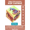 Premium El Göz Koordinasyon Geliştirici Eğitici Eğlenceli Süper Kahraman Figürlü Çocuk KÜP YAPBOZ