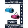 Premium Kompakt Taşıma Askılı Çift Taraflı Su Geçirmez Kamp Uyku Minder Yoga Pilates Matı 16 Mm 2li