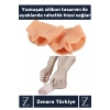 Premium Ergonomik Ayak Bunyon Makaralı Ultra Esnek Rahat Silikon Ayak Parmak Ayırıcı Düzeltici 4Çift
