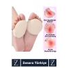 Premium Gündelik Kullanım Kayma Önleyici Ter Emici Esnek Kumaş Ayak Taban Parmak Altı Desteği 2 Çift