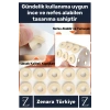 Gündelik Kullanım Konforlu Ayak Ağrı Baskı Basınç Azaltıcı Sünger Yastık Ayak Nokta Pedi 30 Adet