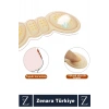 Premium Ayak Topuk Vurma Taban Arkası Koruyucu Ayakkabı Boşluk Doldurma Daraltma Pedi 5 Mm 2 Çift