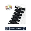 Premium Pratik Şık Klipsli Manyetik Mıknatıslı Lastikli Çocuk Ayakkabı Bağcığı 100 Cm 5 Çift