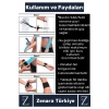 Premium Hızlı Uzun Süre Etkili Kas Bel Bacak Kol Boyun Sırt Omuz Karın Kalça Isı Ağrı Bandı Pembe