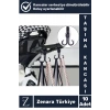 Premium Portatif Kolay Kullanım Poşet Taşıma Bisiklet Bebek Arabası Çok Amaçlı Taşıma Kancası 10adet