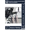 Premium Portatif Kolay Kullanım Poşet Taşıma Bisiklet Bebek Arabası Çok Amaçlı Taşıma Kancası 5 Adet
