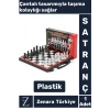 Premium Stratejik Düşünme Odaklanma Hafıza Sosyal Gelişim Çantalı Tasarım Plastik SATRANÇ