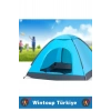 Premium Su Geçirmez Kapı Sineklik Tül Dayanıklı Kolay Kurulum 2-3 Kişilik Çantalı Kamp Deprem Çadırı