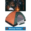 Premium Su Geçirmez Kapı Sineklik Tül Dayanıklı Kolay Kurulum 2-3 Kişilik Çantalı Kamp Deprem Çadırı