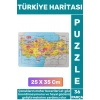 Eğitici Eğlenceli El-Göz Koordinasyonu Motor Becerisi Geliştiren 36 Parça Puzzle TÜRKİYE HARİTASI