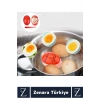 Premium Yanmaz Erimez 3 Farklı Zamanlayıcılı Haşlama Yumurta Pişirme Derecesi Egg Timer