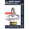 Premium Güçlü Kendinden Yapışkanlı Su Geçirmez Fayans Arası Şerit Derz Bant 0.5 Cm X 50 Metre 2 Adet