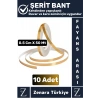 Premium Kendinden Yapışkanlı Su Geçirmez Fayans Arası GOLD Şerit Derz Bant 0.5 Cm X 50 Metre 10 Adet