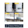 Ultra Güçlü Suya Neme Dayanıklı Çok Amaçlı Onarım Kırık Tamir İzolasyon Bantı Gri 48 Mm x 10 Metre