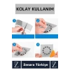 Suya Dayanıklı 0.55Mm Delikli Sineklik Tamir Kiti Gider Süzgeci Saç Kıl Ayırıcı 12Cm X 4Metre 10Adet