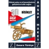 Premium Görsel Zeka El Becerisi Geliştirici Boyanabilir Puzzle Oyun Dekoratif Demonte Ahşap 3D Maket