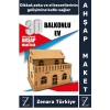 Premium Görsel Zeka El Becerisi Geliştirici Boyanabilir Puzzle Oyun Dekoratif Demonte Ahşap 3D Maket