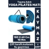 Özel Üretim Kompakt Taşıma Askılı Çift Taraflı Su Geçirmez Kamp Uyku Minder Yoga Pilates Matı 10 Mm