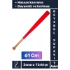 Premum Kırılmaya Dayanıklı Hassas Kavrama Yüksek Kaliteli Ahşap Baseboll Beyzbol Sopası 61 Cm