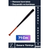 Premum Kırılmaya Dayanıklı Hassas Kavrama Yüksek Kaliteli Ahşap Baseboll Beyzbol Sopası 71 Cm
