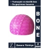 Premium Su Geçirmez Yüzücü Havuz Deniz Bonesi Elastik Bez Kumaş Yüzme Şapkası BONE 2 Adet