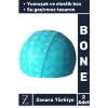 Premium Su Geçirmez Yüzücü Havuz Deniz Bonesi Elastik Bez Kumaş Yüzme Şapkası BONE 2 Adet