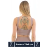 Özel Model Göğüs Toparlayan Sarkma Önleyen Gündelik Spor Kullanım Kalın Askılı Fitilli Crop Büstiyer