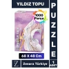 Premium Eğlenceli Eğitici Görsel Algı Problem Çözme Becerisi PUZZLE 1000 Parça YILDIZ TOPU